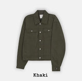 Merrick Herringbone Trucker Jacket