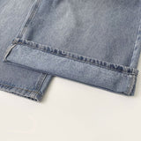 Casual Banding Knee Length Bermuda Denim Shorts