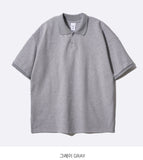 Pins Over Fit Collar Short Sleeve T-Shirt