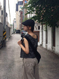 Sto shirring pocket balloon wide pants