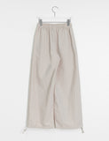Ops Summer Banding Nylon Wide Pants