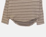 Petz Stripe Half Burton Long Sleeve T-Shirt