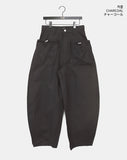 Crumb Washing Pocket Balloon Wide Pants