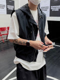 KIKO hooded vest (ZIP-UP)