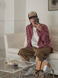 Miya Overfit Check Shirt