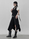 Retton Folding Unbalance Skirt