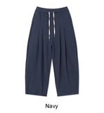 Dihen Pintuck Curved Training Pants