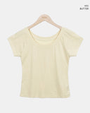 Point One Off-shoulder Short Sleeve T-shirt