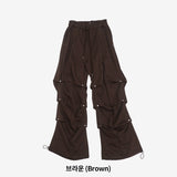 Metina String Shirring Pants
