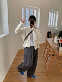 [unisex] Edel cotton cargo banding pants