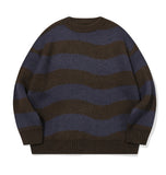 Wave Brush Stripe Sweater