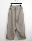 Ronber Pocket String Slit Wide Two-Way Pants