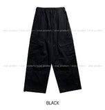Woodin Diagonal Pocket Button Two-Way Cargo Pants