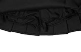 Chefon Button Tennis Wrap Mini Skirt