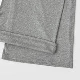 One Off-Shoulder T-shirt Two Pin Tuck Maxi Wide Pants Two Piece Set