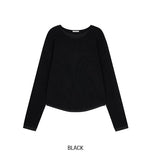 Rubins Layered Crop Knit