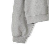 Ove Lettering Semi-Crop Hood Zip-Up