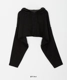 Benbur Bolero Hood Crop Knit