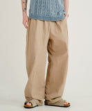 Turn Dyeing Like Linen Banding Pants