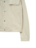 Vegan Suede Trucker Jacket
