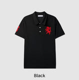 Horse Numbering PK Short Sleeve Collar T-Shirt