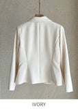 Benne Collar Peplum Short Jacket