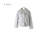 [Quilted Lining] Bento Collar Fur Jacket