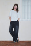 Wide Denim Pants