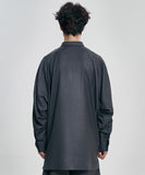 Wool Blend 3D Raglan Shirt