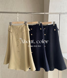 Piant Button Mermaid Skirt