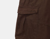 Riqui Cut Curved Wide Cargo Pants