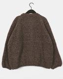 Poban Over Pocket Wood Duffle Knit Cardigan