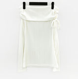 Minte Strap Off-Shoulder Tee