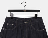 Yuki raw pocket balloon denim pants
