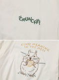 Crunch Embroidery Short Sleeve Tee