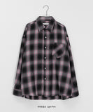 [unisex] Ryokoni Color Check Over Shirt