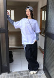 RAW CURVE STITCH DENIM