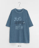 [Unisex] Sinte Pigment Printing Over Short Sleeve Tee