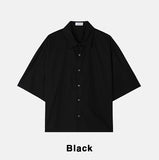 Basic Air Crop Short Sleeve Shirt