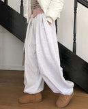 Pebble Heavy Pintuck Balloon Sweatpants