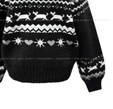 Snow Nordic Off-Shoulder Knit