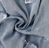 Span Hem Cutting Wide Bootcut Fit Denim Pants