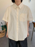 Oyan Two Pocket Over Short Sleeve Shirt