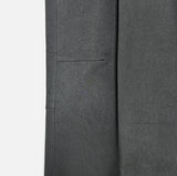 Low Adjust Cotton Two Tuck Slacks