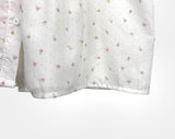 Popori Round Collar Short Sleeve Blouse