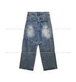 Kishi Set-up Cut Wide Denim Pants