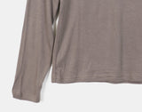 Soku Basic Layered Long-Sleeved Turtleneck T-Shirt