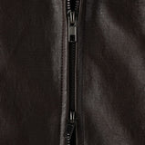 Mayden Crop Leather Jacket