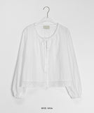 Hayoi Ribbon Lace Blouse