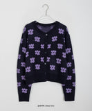 Moheb Flower Knit Cardigan